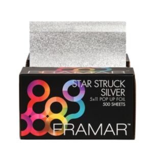 FRAMAR PAPEL ALUMINIO COLORACIÓN 500 LAMINAS 12,7CM X 27,9CM