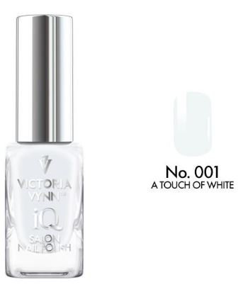 V.V NAIL POLISH IQ 001 A TOUCH OF WHITE