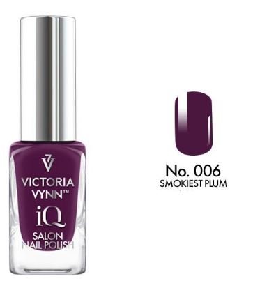 V.V NAIL POLISH IQ 006 SMOKIEST PLUM