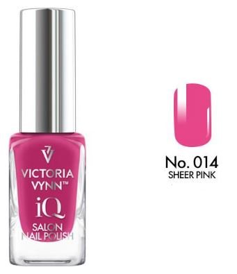 V.V NAIL POLISH IQ 014 SHEER PINK