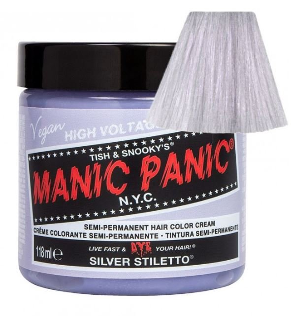 MANIC PANIC CLASSIC SILVER STILETTO 118ML