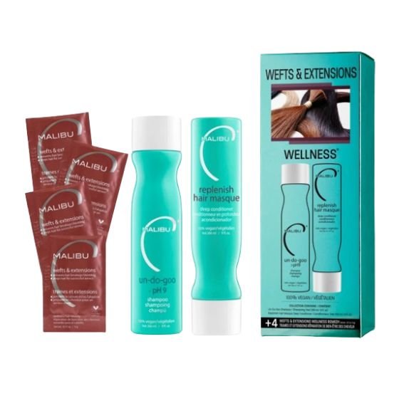 MALIBU WEFTS & EXTENSIONS WELLNESS COLLECTION