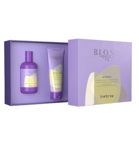 INEBRYA KIT BLONDESSE NO YELLOW (CH.300ML+MC.250ML)