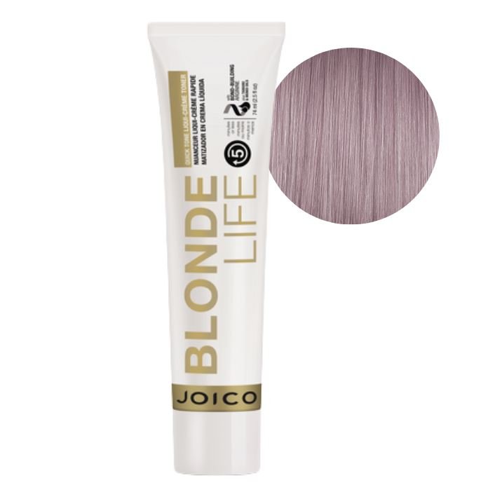 JOICO Blonde Life Quick Tone Liqui-Crème Toner – Violet