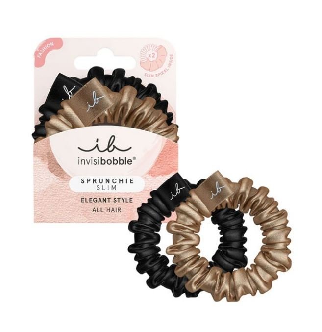 INVISIBOBBLE COLETERO SPRUNCHIE SLIM TRUE GOLDEN 2 PCS