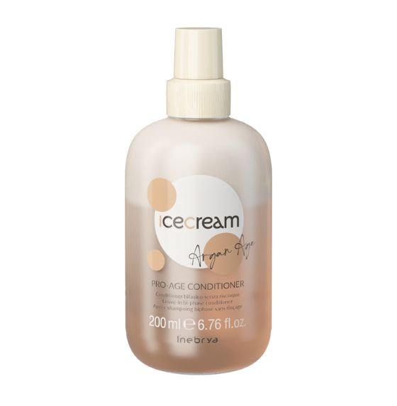 INEBRYA ACONDICIONADOR BI-PHASE PRO-AGE ACEITE ARGAN 200ML NEW