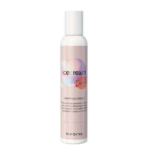 INEBRYA MOUSSE WHIPPED DRY T CREAM 200ML NEW