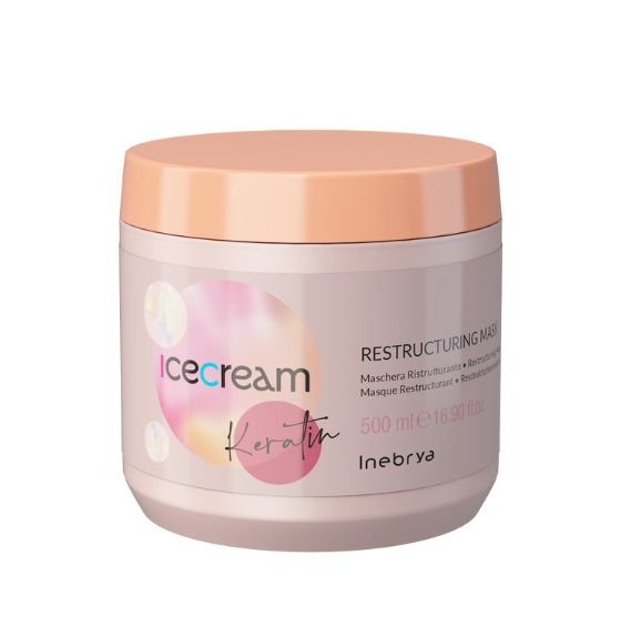 INEBRYA MASCARILLA REESTRUCTURANTE KERATIN 500ML NEW