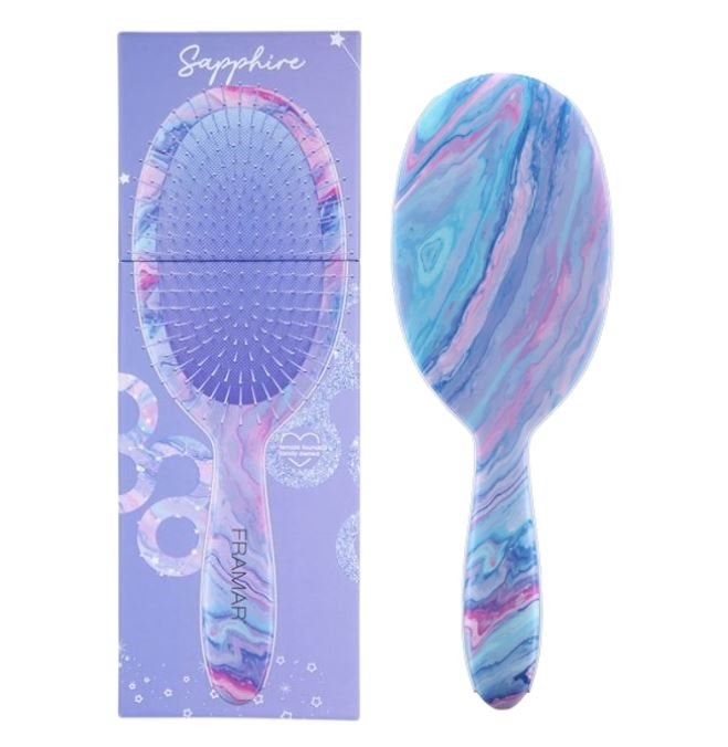 FRAMAR DETANGLE BRUSH MOONSTONE SAPPHIRE