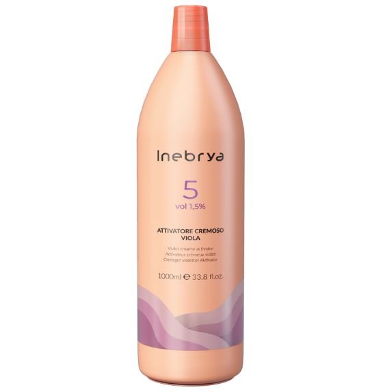 INEBRYA OXIGENADA EN CREMA CON PIGMENTO VIOLETA 5VOL DE 1000ML