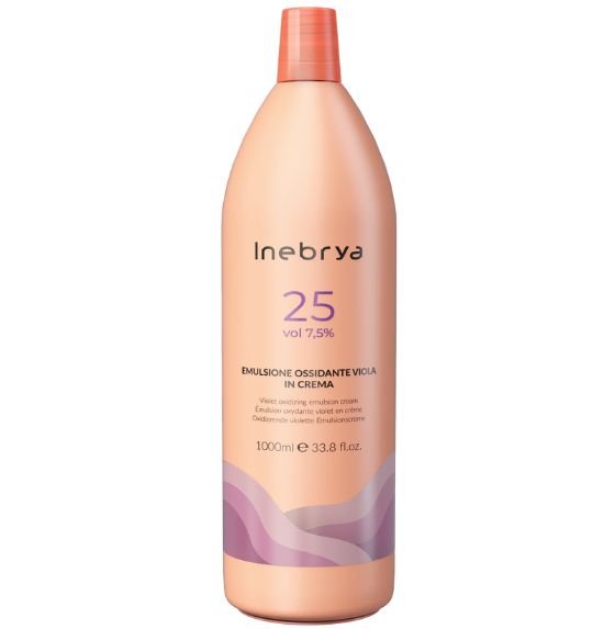 INEBRYA OXIGENADA EN CREMA CON PIGMENTO VIOLETA 25VOL DE 1000ML