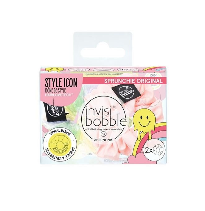 INVISIBOBBLE COLETERO SPRUNCHIE DUO RETRO DREAMIN HUE-MAN LOVE