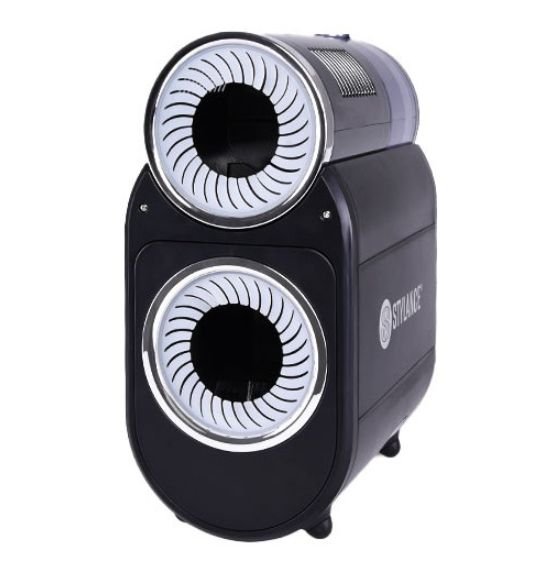 LIMPIADOR DE CEPILLOS ELÉCTRICO + SISTEMA VAPOR PARA DESINFECTAR