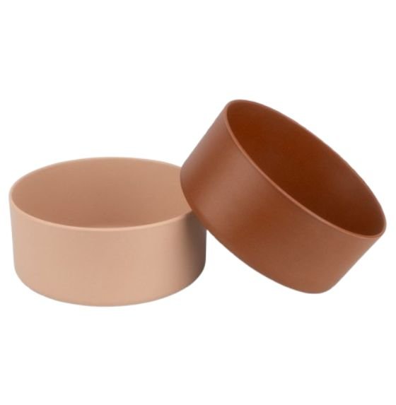 FRAMAR BAMBOO BOWLS NEUTRALS TERRA 2PC