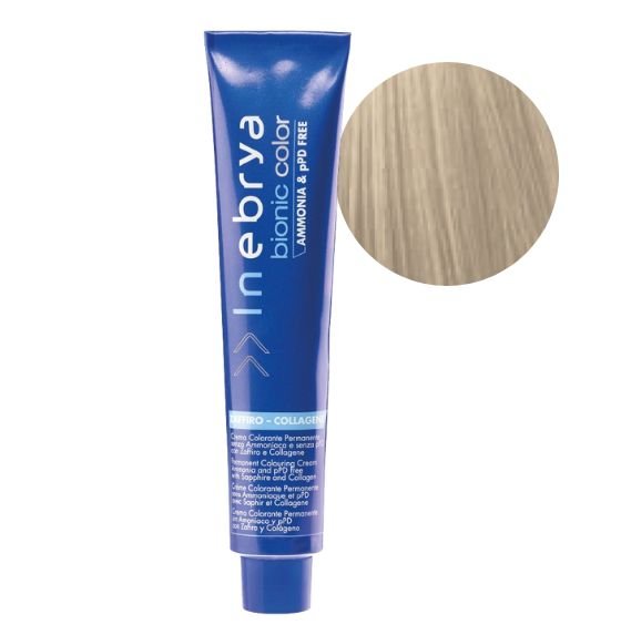 INEBRYA COLOR BIONIC 10/0 RUBIO PLATINO 100ML