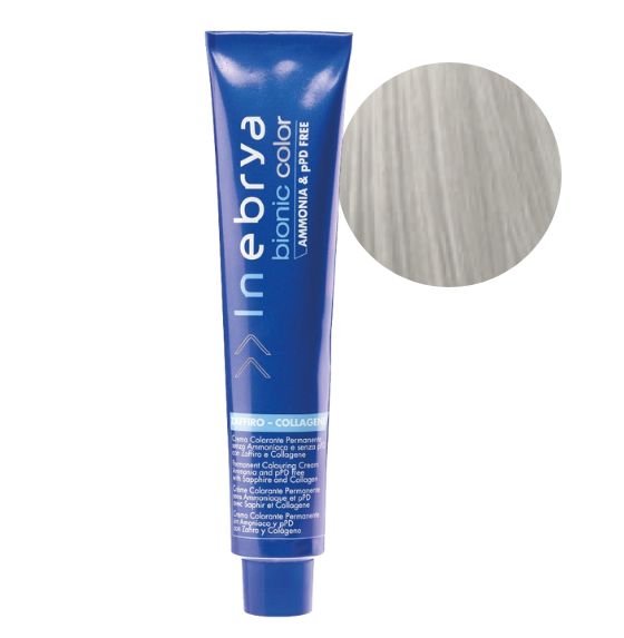 INEBRYA COLOR BIONIC 10/1E RUBIO PLATINO CENIZA EXTRA