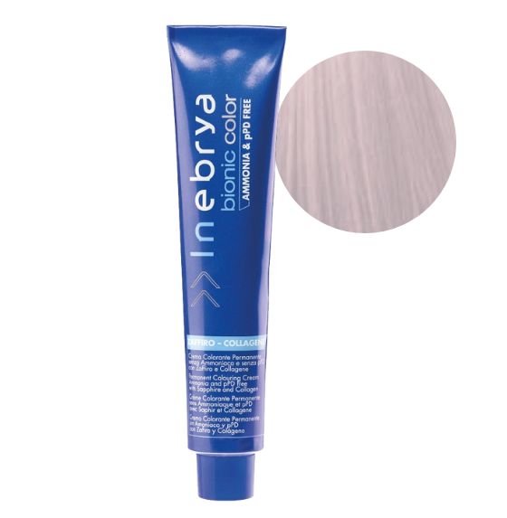 INEBRYA COLOR BIONIC 11/7 SUPER RUBIO PLATINO IRISADO 100ML
